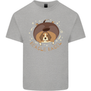 Beagle Bagel Funny Dog Mens Cotton T-Shirt Tee Top Sports Grey