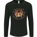 Beagle Bagel Funny Dog Mens Long Sleeve T-Shirt Black