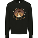Beagle Bagel Funny Dog Mens Sweatshirt Jumper Black