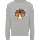 Beagle Bagel Funny Dog Mens Sweatshirt Jumper Sports Grey