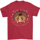 Beagle Bagel Funny Dog Mens T-Shirt 100% Cotton Red