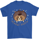 Beagle Bagel Funny Dog Mens T-Shirt 100% Cotton Royal Blue