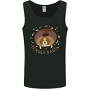 Beagle Bagel Funny Dog Mens Vest Tank Top Black