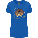 Beagle Bagel Funny Dog Womens Wider Cut T-Shirt Royal Blue