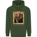 Beagle King Funny Dog Childrens Kids Hoodie Forest Green