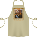 Beagle King Funny Dog Cotton Apron 100% Organic Khaki