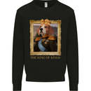 Beagle King Funny Dog Kids Sweatshirt Jumper Black