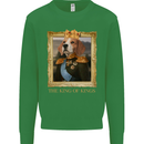 Beagle King Funny Dog Kids Sweatshirt Jumper Irish Green