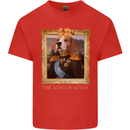 Beagle King Funny Dog Kids T-Shirt Childrens Red
