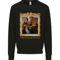 Beagle King Funny Dog Mens Sweatshirt Jumper Black