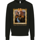 Beagle King Funny Dog Mens Sweatshirt Jumper Black