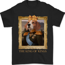 Beagle King Funny Dog Mens T-Shirt 100% Cotton Black