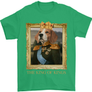 Beagle King Funny Dog Mens T-Shirt 100% Cotton Irish Green