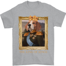Beagle King Funny Dog Mens T-Shirt 100% Cotton Sports Grey