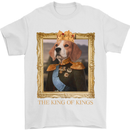 Beagle King Funny Dog Mens T-Shirt 100% Cotton White