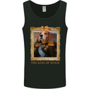 Beagle King Funny Dog Mens Vest Tank Top Black