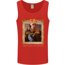 Beagle King Funny Dog Mens Vest Tank Top Red