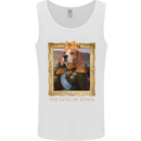 Beagle King Funny Dog Mens Vest Tank Top White