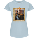 Beagle King Funny Dog Womens Petite Cut T-Shirt Light Blue