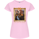 Beagle King Funny Dog Womens Petite Cut T-Shirt Light Pink