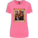 Beagle King Funny Dog Womens Wider Cut T-Shirt Azalea