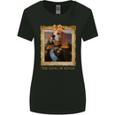 Beagle King Funny Dog Womens Wider Cut T-Shirt Black