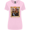 Beagle King Funny Dog Womens Wider Cut T-Shirt Light Pink