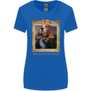 Beagle King Funny Dog Womens Wider Cut T-Shirt Royal Blue