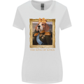Beagle King Funny Dog Womens Wider Cut T-Shirt White