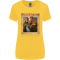 Beagle King Funny Dog Womens Wider Cut T-Shirt Yellow
