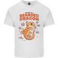 Bearded Dragon Anatomy Lizards, Reptiles, Kids T-Shirt Childrens White