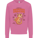 Bearded Dragon Anatomy Lizards, Reptiles, Mens Sweatshirt Jumper Azalea