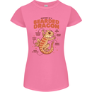 Bearded Dragon Anatomy Lizards, Reptiles, Womens Petite Cut T-Shirt Azalea