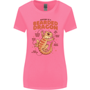 Bearded Dragon Anatomy Lizards, Reptiles, Womens Wider Cut T-Shirt Azalea