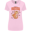 Bearded Dragon Anatomy Lizards, Reptiles, Womens Wider Cut T-Shirt Light Pink