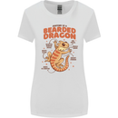 Bearded Dragon Anatomy Lizards, Reptiles, Womens Wider Cut T-Shirt White