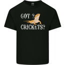 Bearded Dragon Got Crickets Lizard Reptile Kids T-Shirt Childrens Black