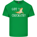 Bearded Dragon Got Crickets Lizard Reptile Kids T-Shirt Childrens Irish Green