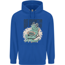 Bearded Dragon Got Crickets Mens 80% Cotton Hoodie Royal Blue
