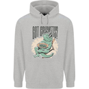 Bearded Dragon Got Crickets Mens 80% Cotton Hoodie Sports Grey