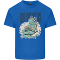 Bearded Dragon Got Crickets Mens Cotton T-Shirt Tee Top Royal Blue
