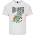 Bearded Dragon Got Crickets Mens Cotton T-Shirt Tee Top White