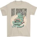 Bearded Dragon Got Crickets Mens T-Shirt 100% Cotton Sand