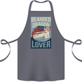 Bearded Dragon Lover USA America Cotton Apron 100% Organic Steel