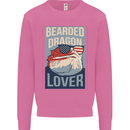 Bearded Dragon Lover USA America Mens Sweatshirt Jumper Azalea