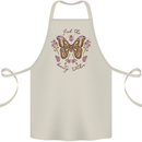 Beauty Within Butterfly Butterflies Cotton Apron 100% Organic Natural