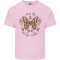 Beauty Within Butterfly Butterflies Kids T-Shirt Childrens Light Pink