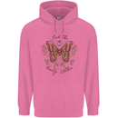 Beauty Within Butterfly Butterflies Mens 80% Cotton Hoodie Azelea