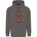 Beauty Within Butterfly Butterflies Mens 80% Cotton Hoodie Charcoal