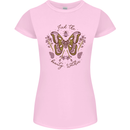 Beauty Within Butterfly Butterflies Womens Petite Cut T-Shirt Light Pink